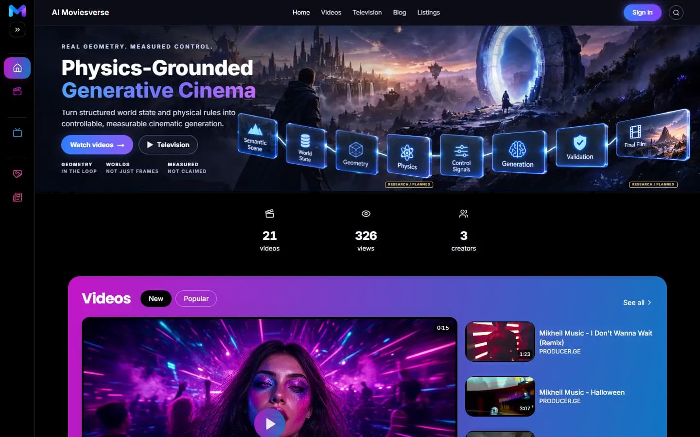 aimoviesverse.com - Video platform